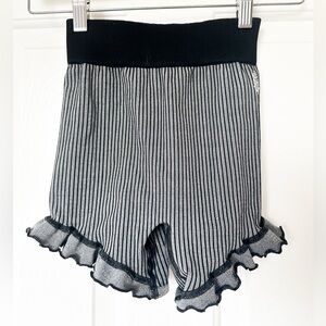 FREE PEOPLE MOVEMENT Women’s Athletic Shorts Black/White - Size XSmall/Small